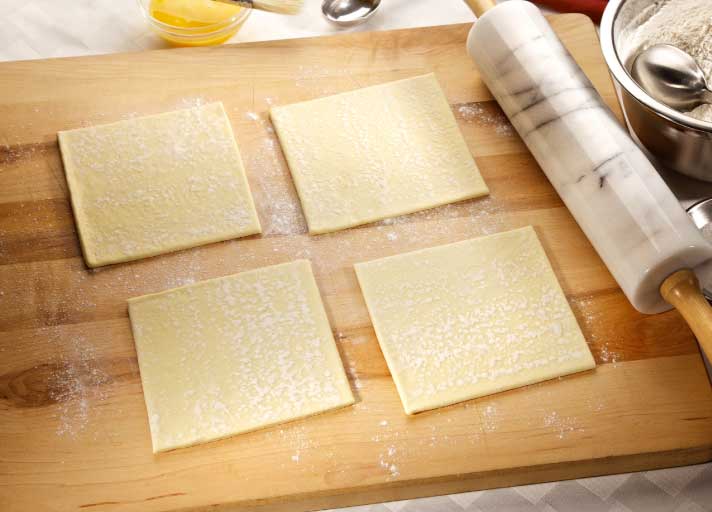 Fiera Foods 10 x 15 Puff Pastry Dough Sheet - 20/Case